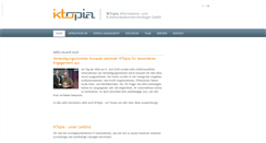 Desktop Screenshot of iktopia.at